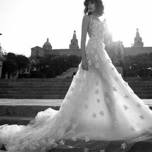 Liz Martinez Melodie Applique Wedding Gown